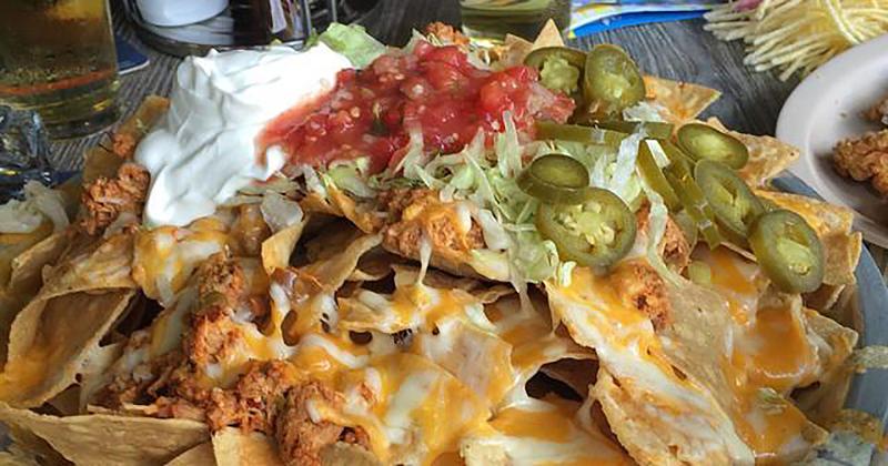 nachos mexicanos con totopos sin gluten