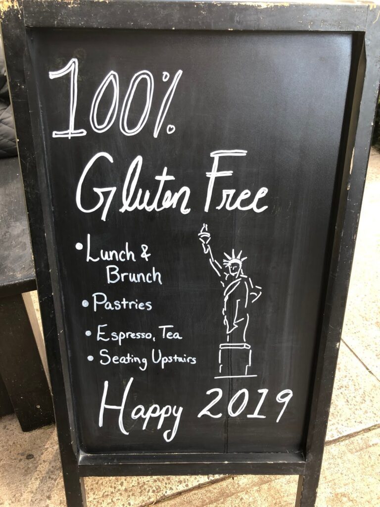 como leer una carta de un restaurante sin gluten