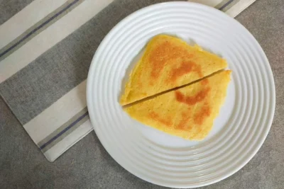 receta de bollo de pan sin gluten al microondas