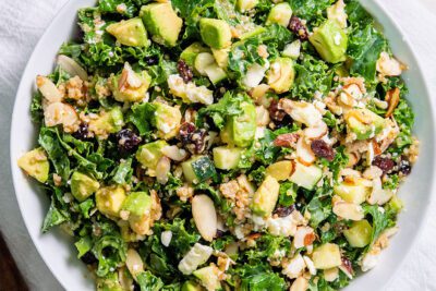 receta de ensalada de quinoa y aguacate sin gluten