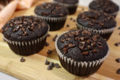 receta de muffins de chocolate sin gluten