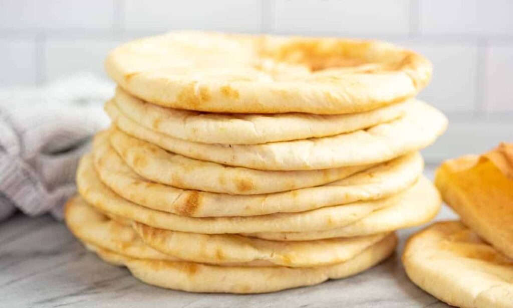 receta de pan de pita sin gluten